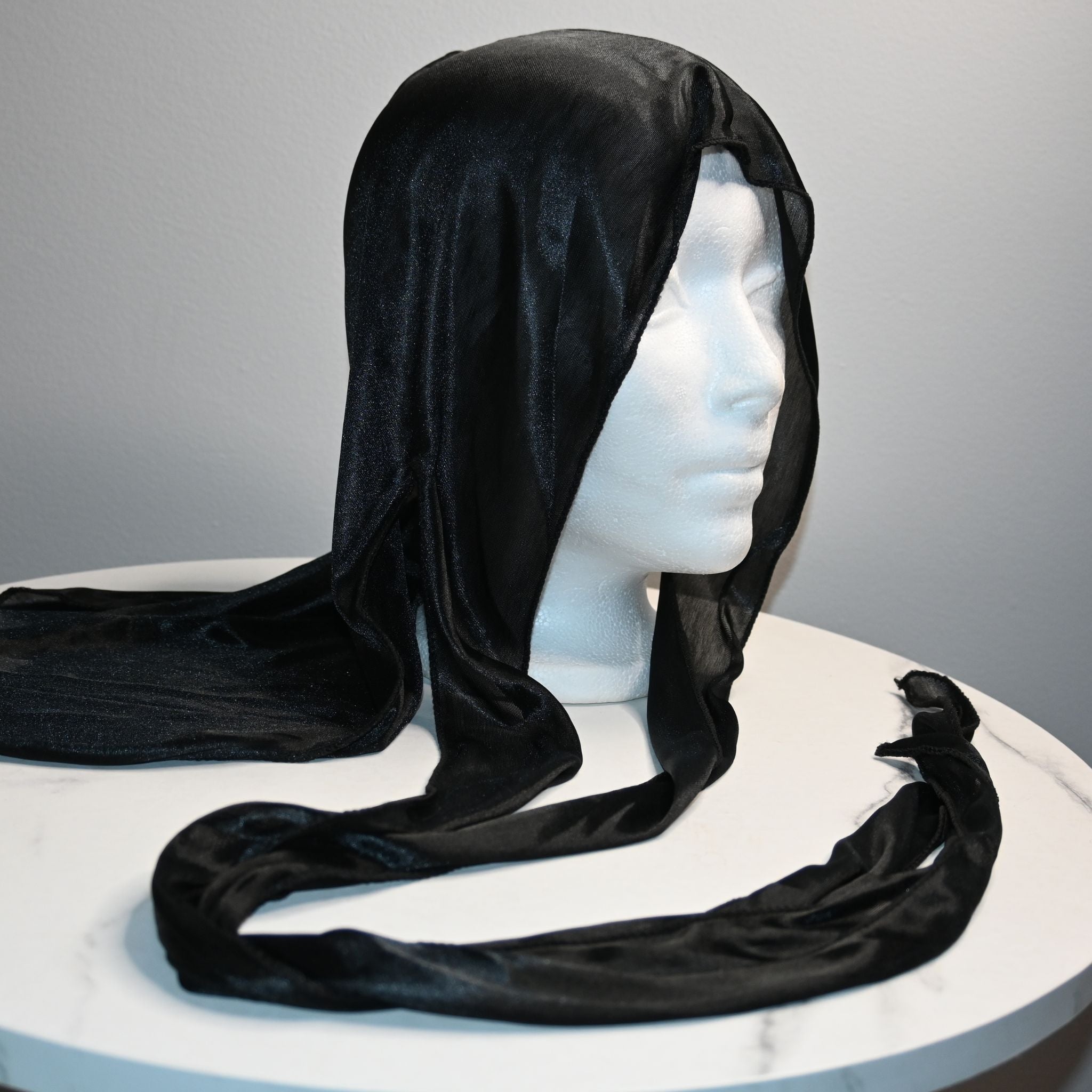 Black Satin Durag - Kerl Beauty