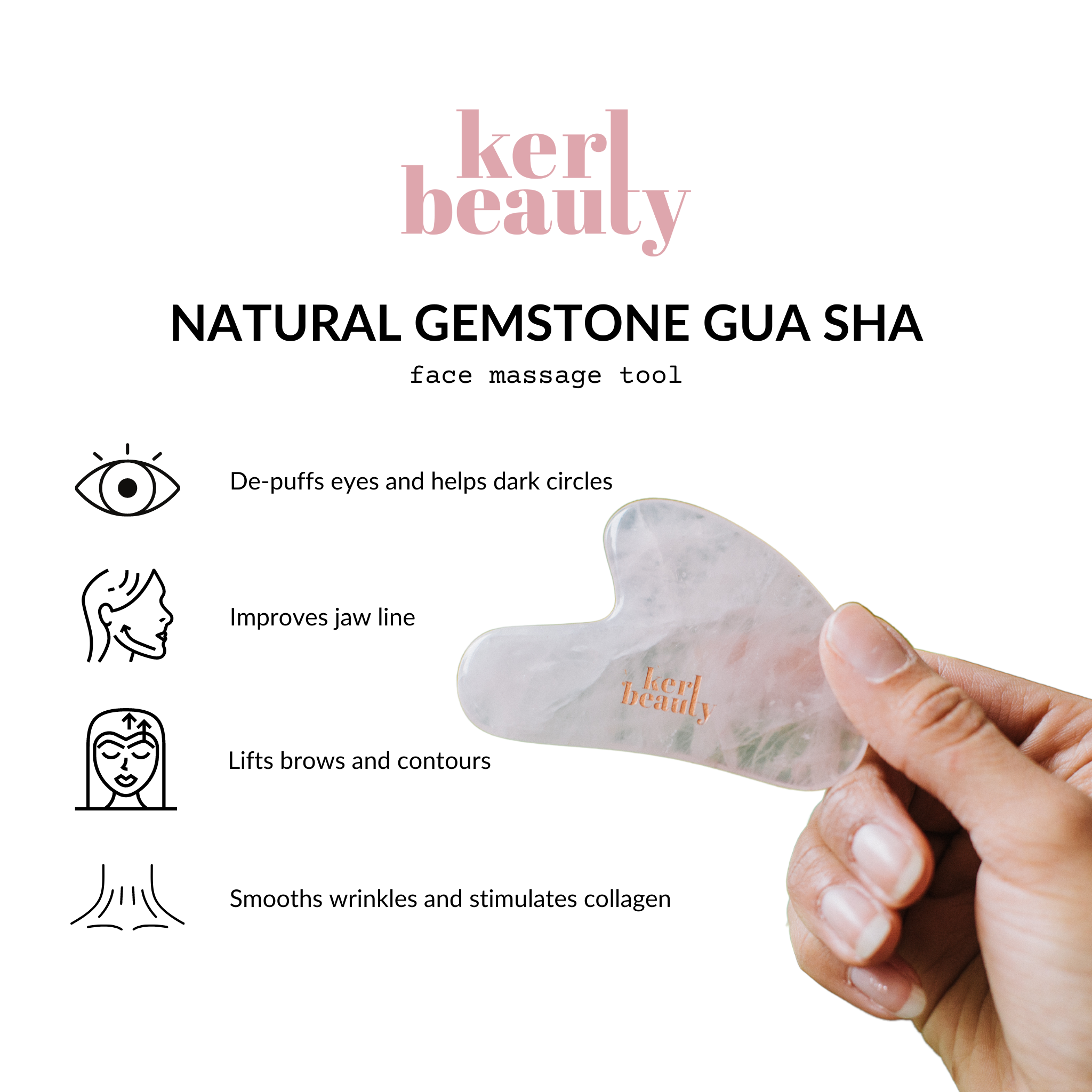 Rose Quartz Roller & Gua Sha