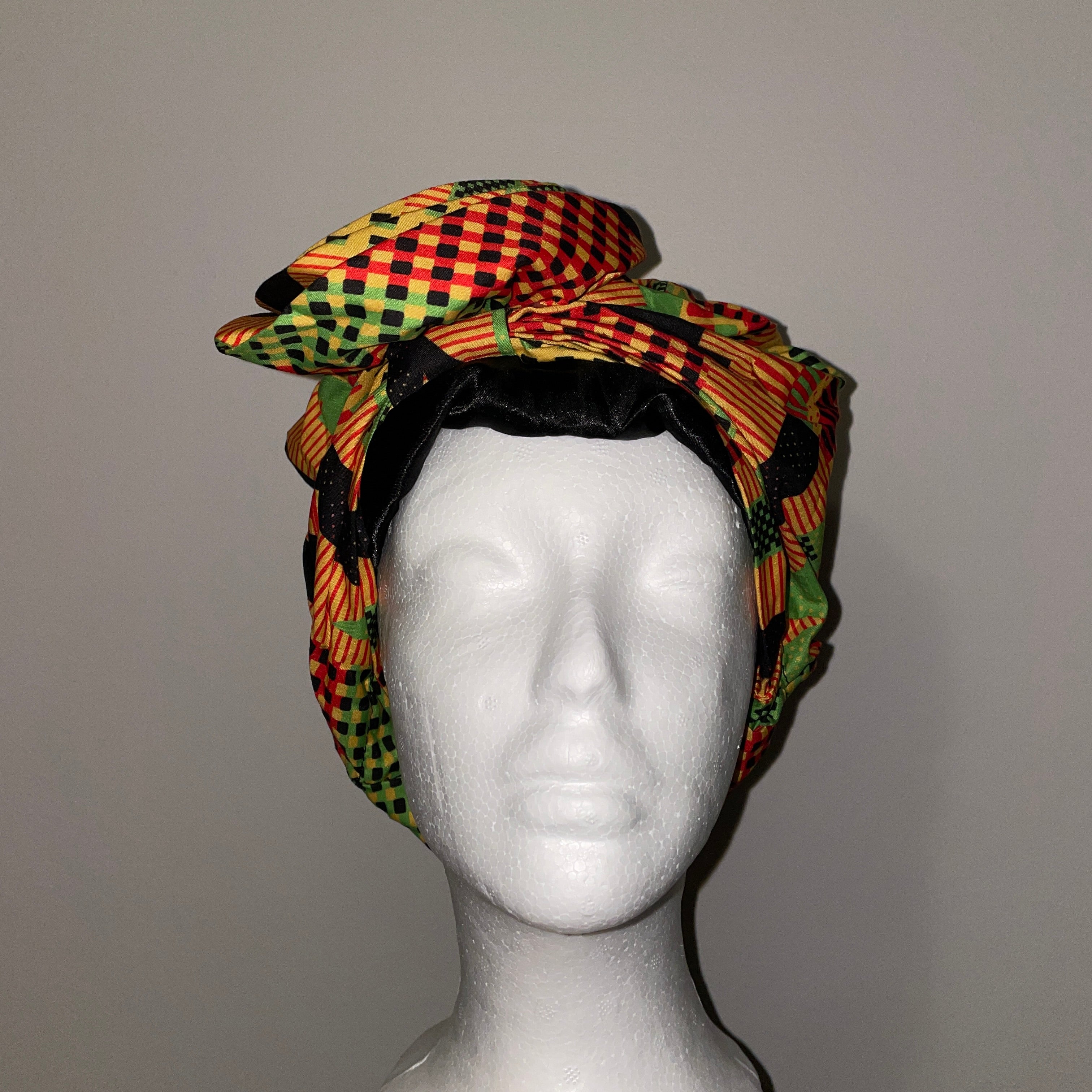 Satin Lined Hair Wrap