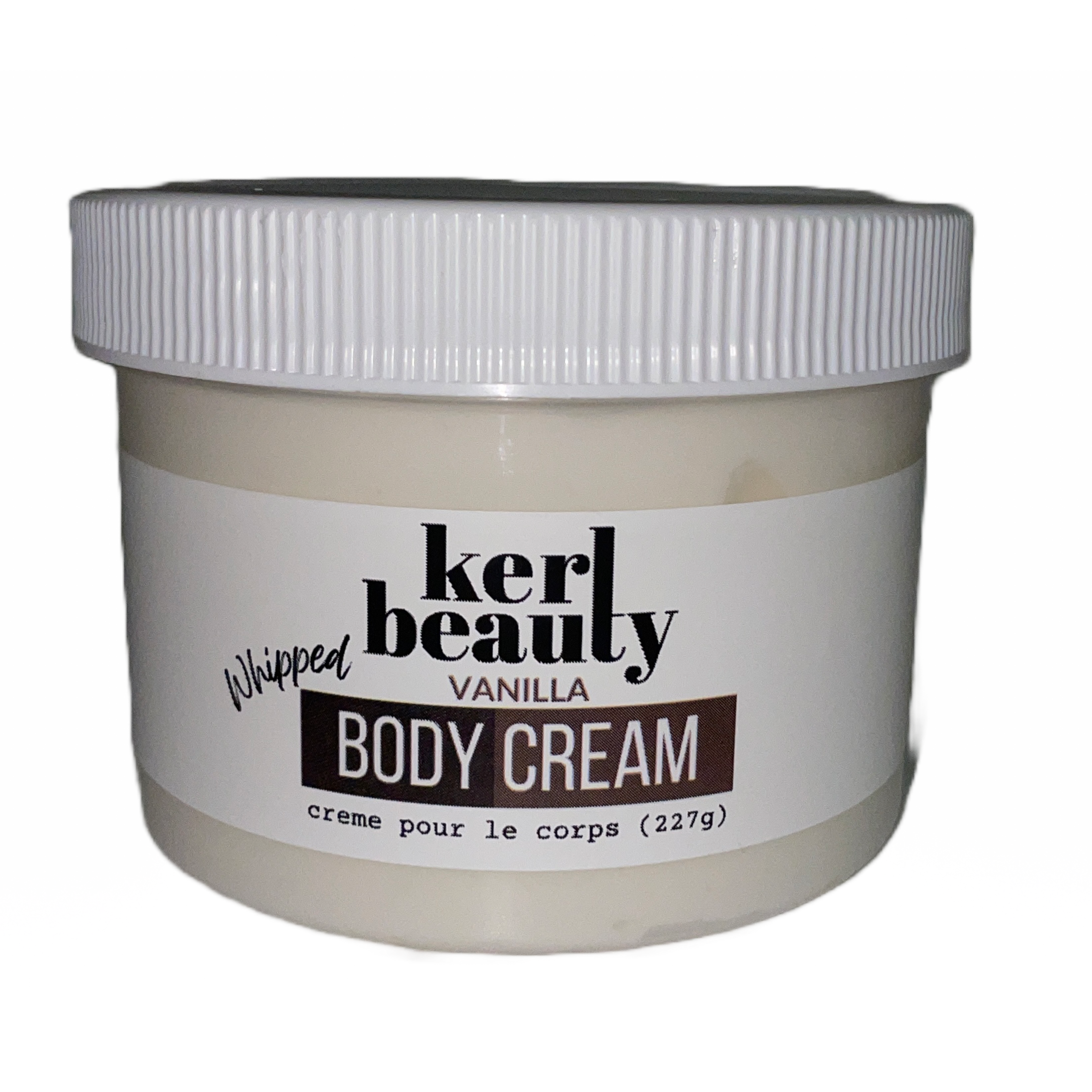 natural coconut vanilla body cream - safe for sensitive skin